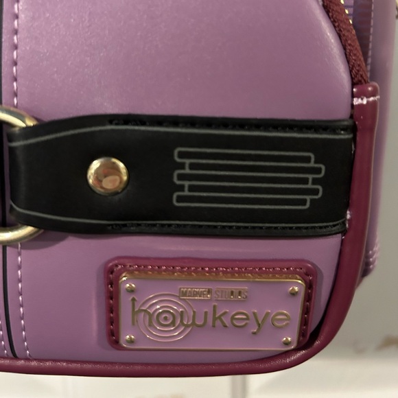 NWT Loungefly Kate Bishop Hawkeye Backpack - Picture 2 of 7